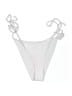 Unbranded Graphic White Swimsuit Bottoms Size XS - photo 1