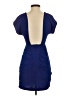 Silence and Noise 100% Polyester Solid Blue Cocktail Dress Size 0 - photo 2