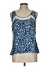 Red Camel 100% Rayon Blue Sleeveless Blouse Size L - photo 1