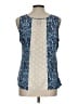 Red Camel 100% Rayon Blue Sleeveless Blouse Size L - photo 2
