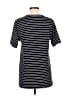 Assorted Brands Stripes Black Short Sleeve T-Shirt Size M - photo 2