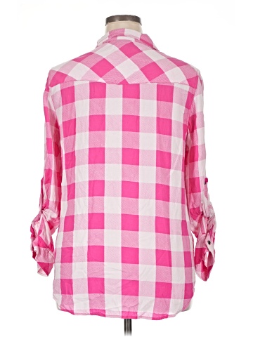 Intro 3/4 Sleeve Button-Down Shirt (view 2)