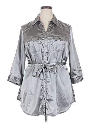 Dots 3/4 Sleeve Blouse (view 1)