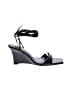 Lulus Black Wedges Size 8 - photo 1