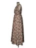 Shein 100% Polyester Paisley Brown Casual Dress Size L - photo 5