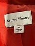 Studio Works 100% Polyester Red Jacket Size 16 - photo 6
