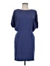 C. Luce Solid Blue Casual Dress Size M - photo 1