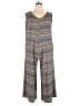 Lularoe Chevron-herringbone Gray Jumpsuit Size XL - photo 1