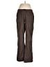 Liz Claiborne 100% Cotton Solid Brown Cargo Pants Size 8 - photo 1