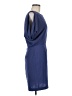 C. Luce Solid Blue Casual Dress Size M - photo 4