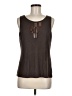 Etcetera Brown Sleeveless Top Size M - photo 1