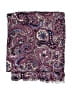 Talbots 100% Polyester Paisley Purple Scarf One size - photo 2