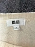 Uniqlo 100% Wool Ivory Wool Pullover Sweater Size S - photo 4