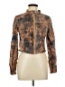 Musera Brown Long Sleeve Blouse Size L - photo 1