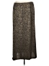 JM Collection Animal Print Brown Casual Skirt Size Lg Petite - photo 2