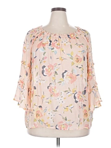 Zac & Rachel 3/4 Sleeve Blouse (view 1)