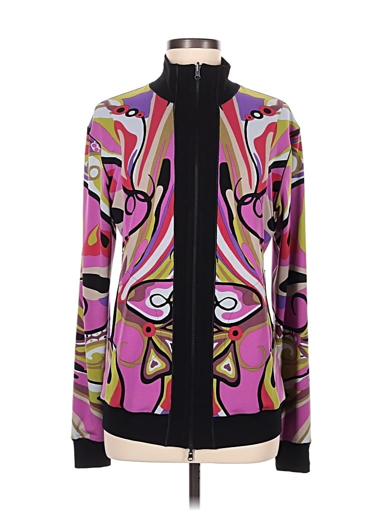 Pre-owned Eva Varro Track Jacket In Purple