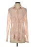 Bella Dahl Orange Long Sleeve Blouse Size S - photo 1