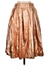 Moulinette Soeurs 100% Polyester Metallic Gold Formal Skirt Size S - photo 1