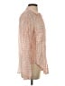 Bella Dahl Orange Long Sleeve Blouse Size S - photo 4