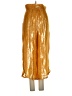 Nadia Rapti Metallic Gold Casual Pants Size XS (estimated) - photo 2