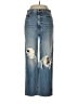 Khaite Hearts Blue Jeans Size 31 waist - photo 1