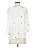 Mudd 100% Rayon White 3/4 Sleeve Blouse Size S - photo 2