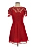 Kimchi Blue 100% Polyester Hearts Red Cocktail Dress Size 0 - photo 1