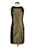 MICHAEL Michael Kors Metallic Gold Cocktail Dress Size M - photo 1