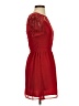 Kimchi Blue 100% Polyester Hearts Red Cocktail Dress Size 0 - photo 4