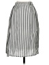 Mikarose Stripes Gray Casual Skirt Size XS - photo 2