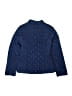 H&M 100% Polyester Paisley Blue Jacket Size 9 - 10 - photo 2
