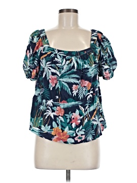 Tori Richard Short Sleeve Blouse