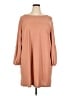 As U Wish Solid Tan Casual Dress Size 2X - photo 1