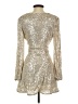 Bardot Metallic Silver Cocktail Dress Size XS - photo 2