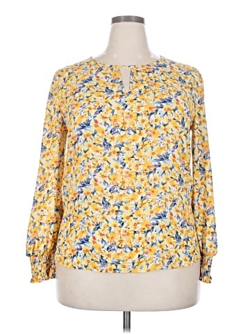 Pleione Long Sleeve Blouse (view 1)