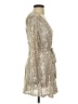 Bardot Metallic Silver Cocktail Dress Size XS - photo 4