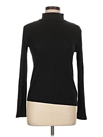 Topshop Long Sleeve Turtleneck (view 1)