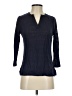 Talbots 100% Linen Blue 3/4 Sleeve T-Shirt Size P (petite) - photo 1