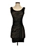 Bebe Animal Print Black Cocktail Dress Size S - photo 1