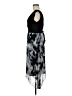 AGB 100% Polyester Tie-dye Black Cocktail Dress Size 6 - photo 5