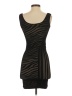 Bebe Animal Print Black Cocktail Dress Size S - photo 2
