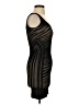 Bebe Animal Print Black Cocktail Dress Size S - photo 4