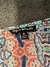Sequin Hearts 100% Polyester Paisley Blue Romper Size M - photo 5