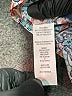 Sequin Hearts 100% Polyester Paisley Blue Romper Size M - photo 6