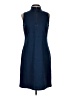 J. McLaughlin Solid Blue Casual Dress Size L - photo 1