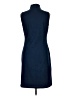 J. McLaughlin Solid Blue Casual Dress Size L - photo 2