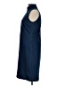 J. McLaughlin Solid Blue Casual Dress Size L - photo 5
