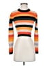 ASOS Color Block Orange Turtleneck Sweater Size 4 - photo 1