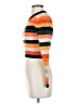ASOS Color Block Orange Turtleneck Sweater Size 4 - photo 5